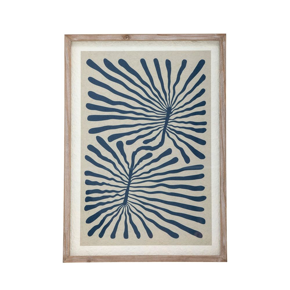 Other wall decoration - Tily Illustration w/ Frame, Nature, Firwood - BLOOMINGVILLE MULTIBRAND HOUSE