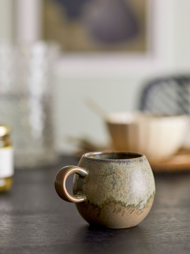 Mugs - Paula Cup, Brown, Stoneware - BLOOMINGVILLE MULTIBRAND HOUSE