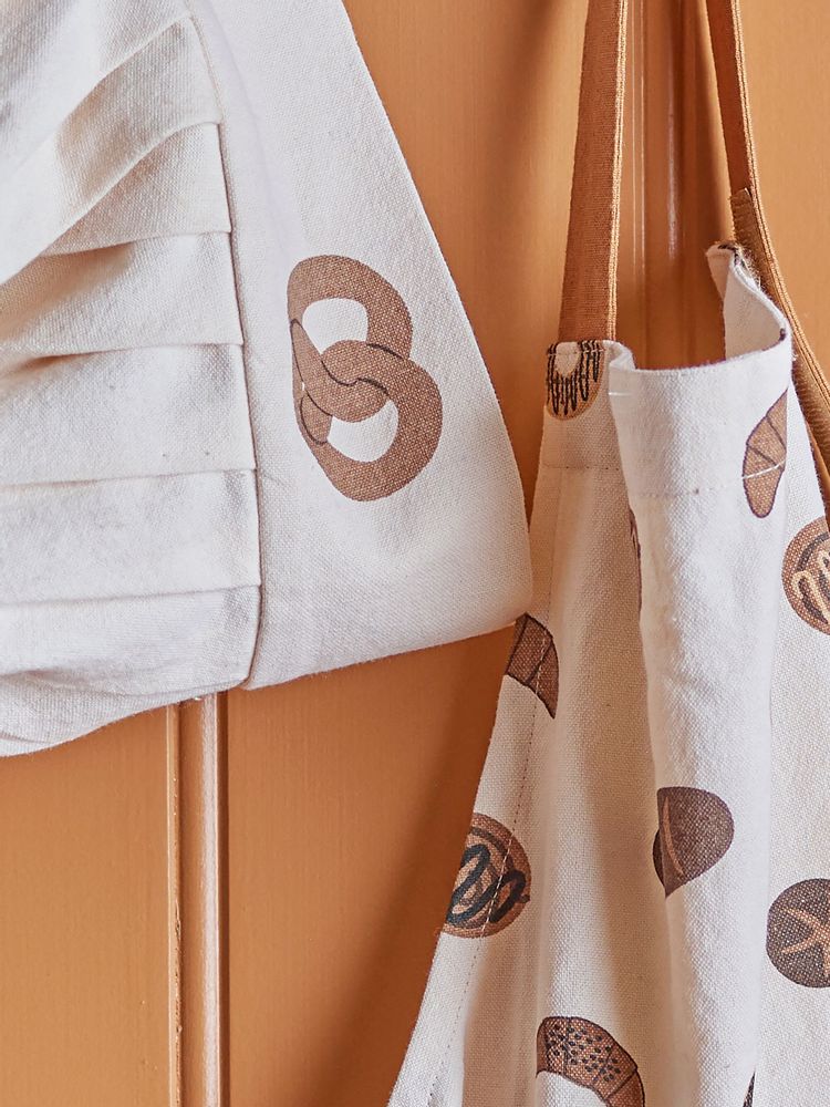 Couverts & ustensiles de cuisine - Snorre Tablier, Marron, Coton Set of 2 - BLOOMINGVILLE MINI