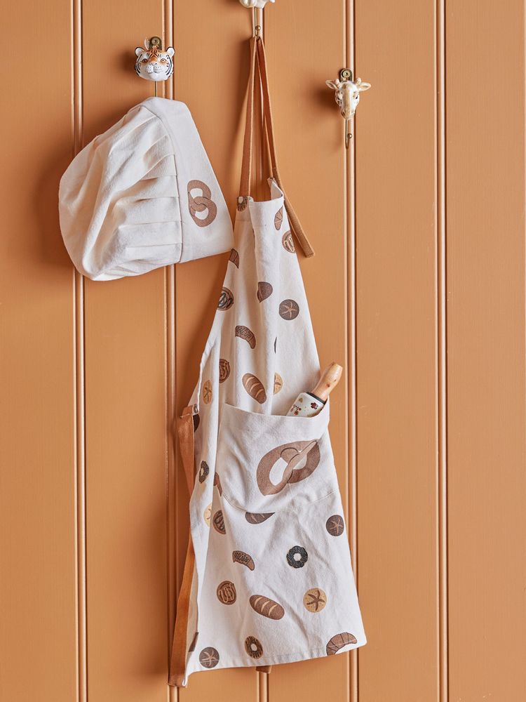 Couverts & ustensiles de cuisine - Snorre Tablier, Marron, Coton Set of 2 - BLOOMINGVILLE MINI
