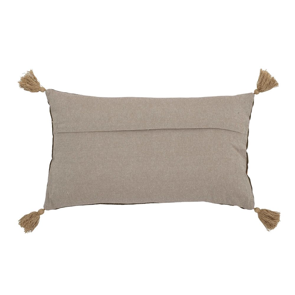 Cushions - Nesma Cushion, Brown, Cotton - BLOOMINGVILLE MULTIBRAND HOUSE