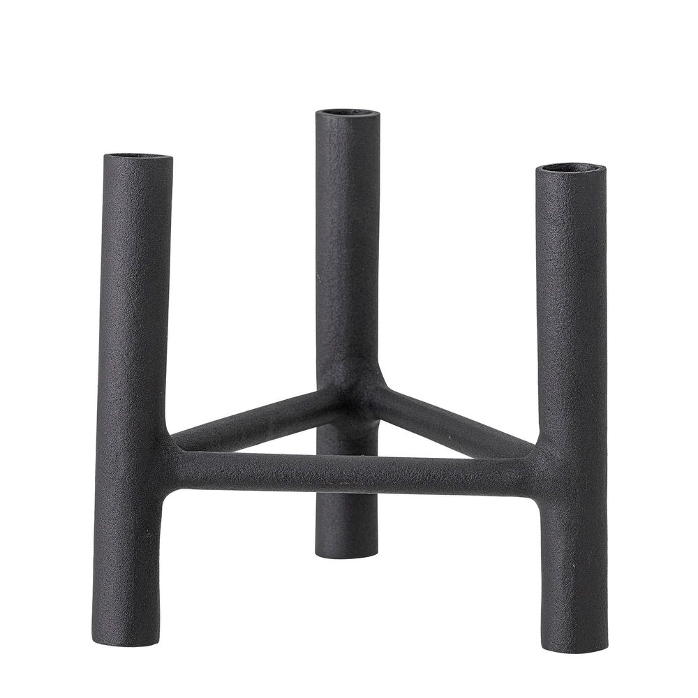 Bougeoirs et photophores - Deeb Bougeoir, Noir, Aluminium - BLOOMINGVILLE MULTIBRAND HOUSE