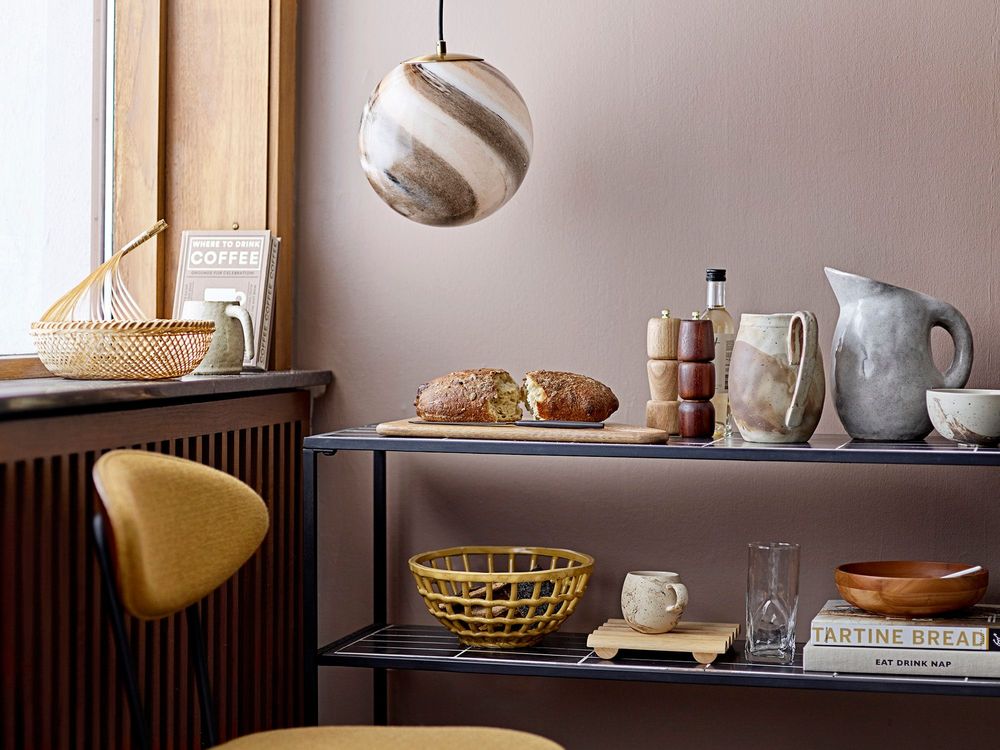 Paniers - Nicca Panier, Nature, Bambou Set of 2 - BLOOMINGVILLE MULTIBRAND HOUSE