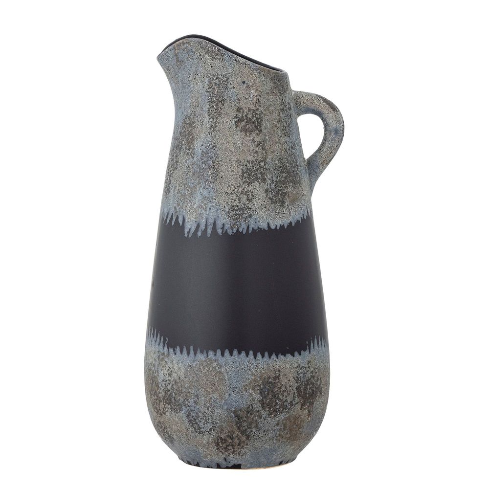 Vases - Khumo Vase, Noir, Grès  - CREATIVE COLLECTION