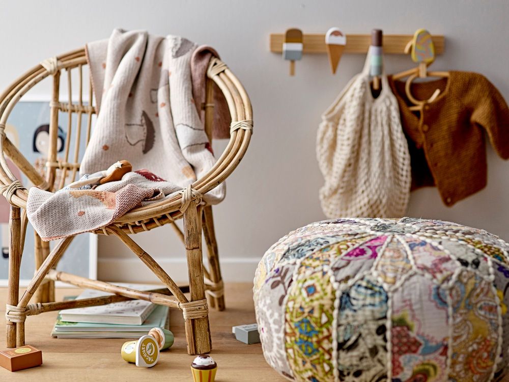 Mounting accessories - Aranya Hanger, Nature, Rattan - BLOOMINGVILLE MINI