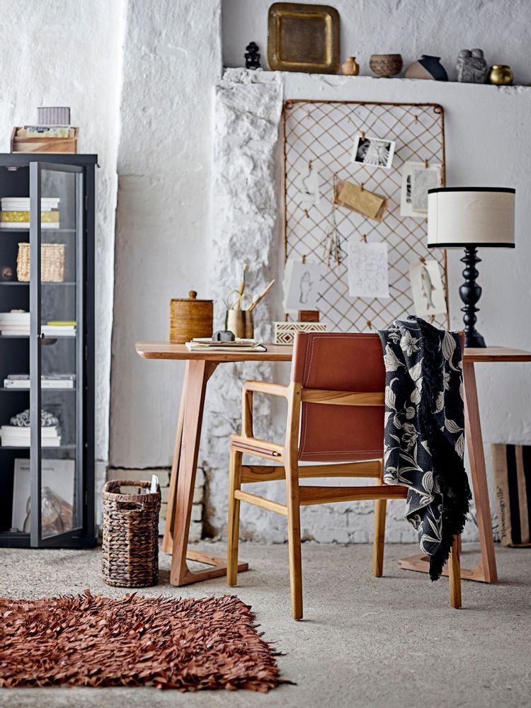 Plaids - Mali Plaid, Noir, Coton recyclé - BLOOMINGVILLE MULTIBRAND HOUSE