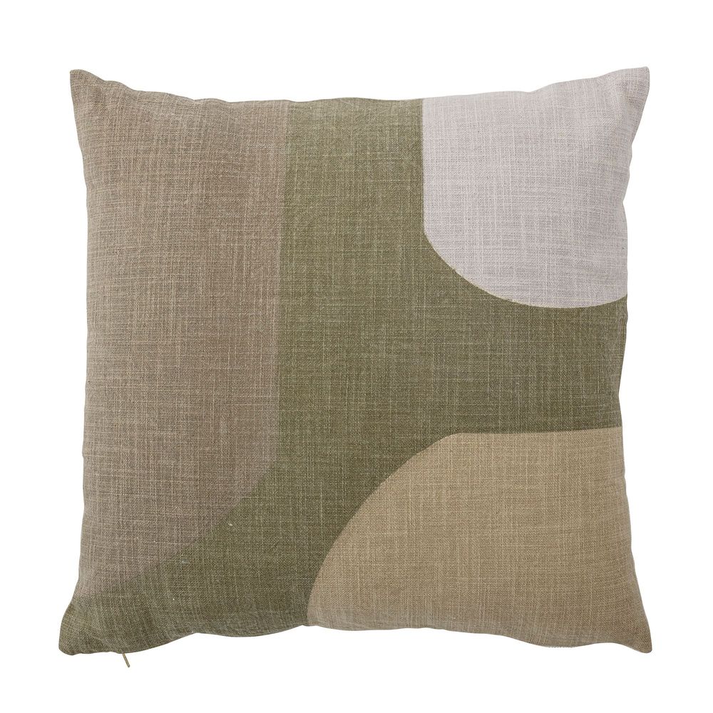 Coussins - Kuni Coussin, Verte, Coton - BLOOMINGVILLE MULTIBRAND HOUSE