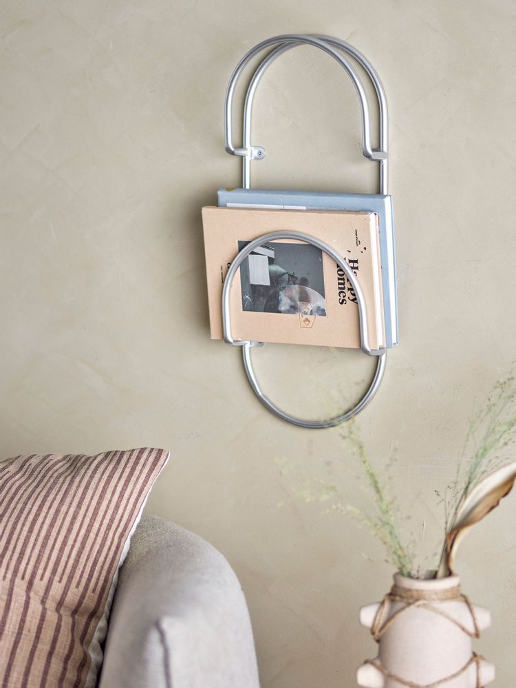 Boîtes de rangement - Carlton Porte-revues, Argent, Métal - BLOOMINGVILLE MULTIBRAND HOUSE