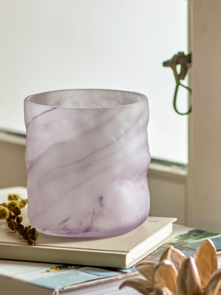 Bougeoirs et photophores - Moore Photophore, Violet, Verre - BLOOMINGVILLE MULTIBRAND HOUSE