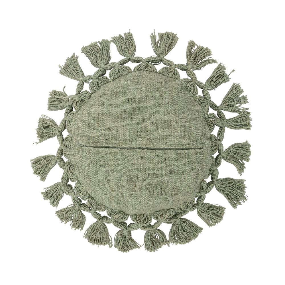 Cushions - Elinna Cushion, Green, Cotton - BLOOMINGVILLE MINI