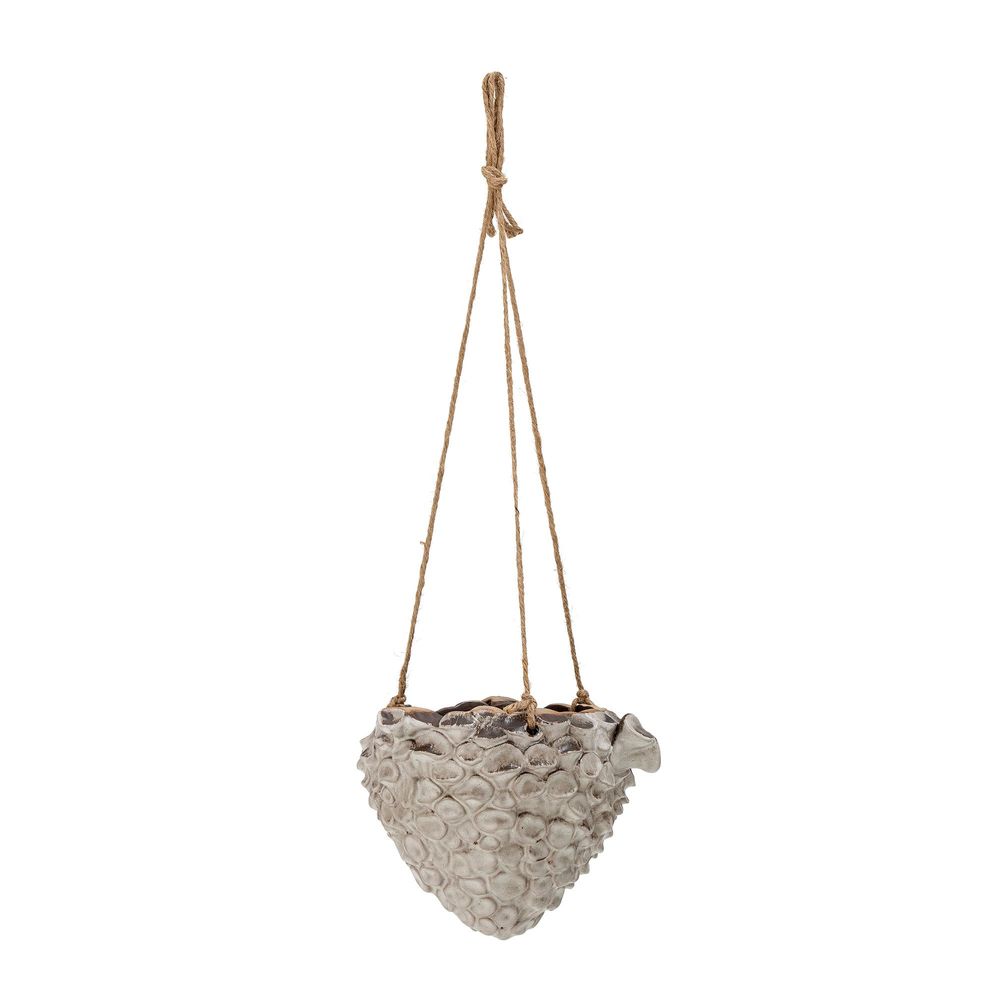 Flower pots - Alaz Flowerpot, Hanging, Nature, Stoneware - CREATIVE COLLECTION