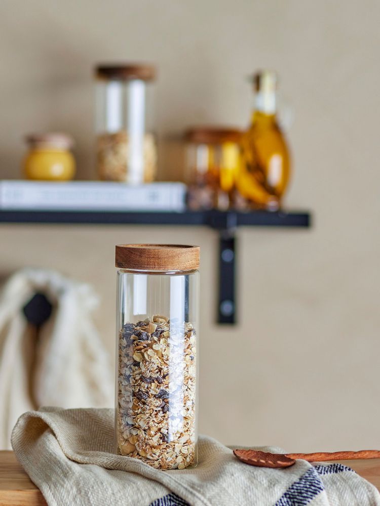 Boîtes de conservation - Kauna Cruche avec couvercle , Dégager, Verre - BLOOMINGVILLE MULTIBRAND HOUSE