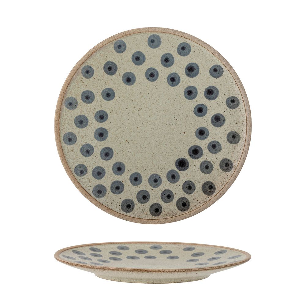 Everyday plates - Tinni Plate, Blue, Stoneware - BLOOMINGVILLE MULTIBRAND HOUSE