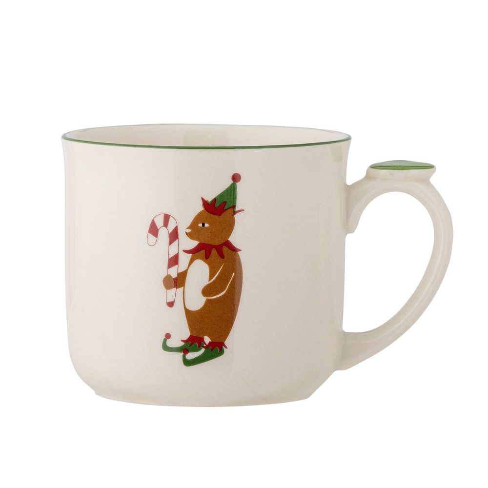 Tasses et mugs - Valentin Tasse avec couvercle et passoire à thé, Verte, Grès  - BLOOMINGVILLE MULTIBRAND HOUSE
