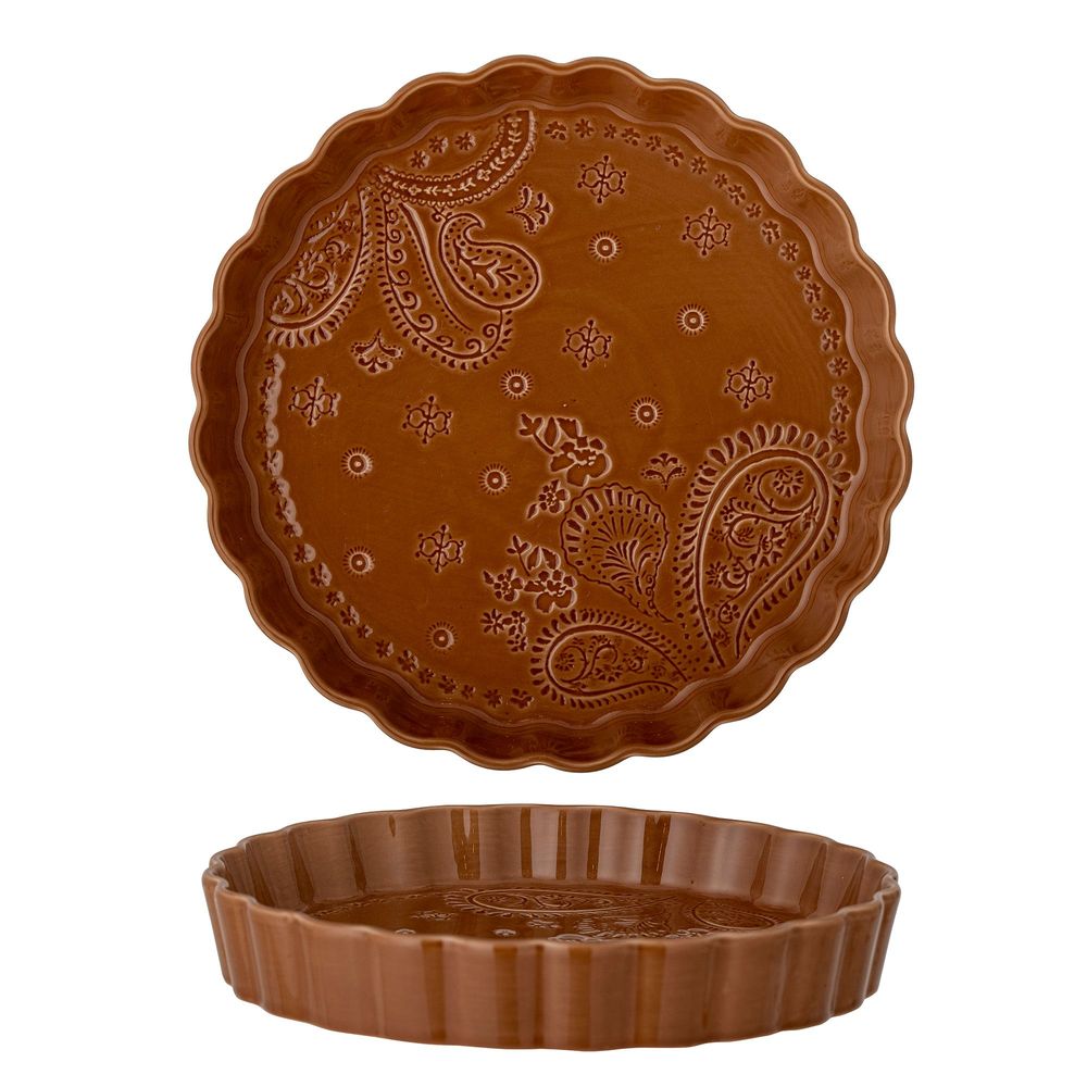 Kitchen utensils - Rani Oven Dish , Brown, Stoneware - BLOOMINGVILLE MULTIBRAND HOUSE