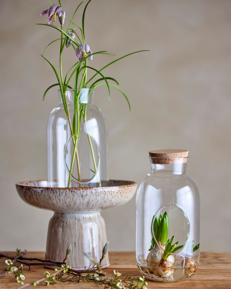 Pots de fleurs - Brynild Pot de fleurs, Dégager, Verre - BLOOMINGVILLE MULTIBRAND HOUSE