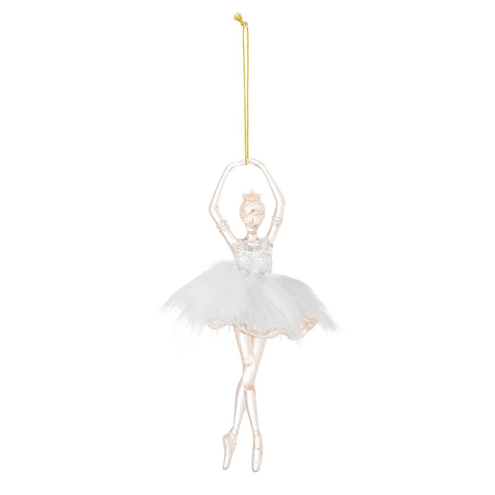 Guirlandes et boules de Noël - Misty Bibelot, Blanc, Plastique - BLOOMINGVILLE MULTIBRAND HOUSE