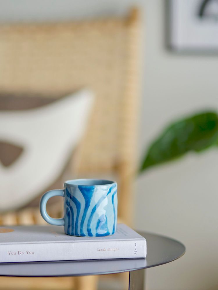 Mugs - Ninka Mug, Blue, Stoneware  - BLOOMINGVILLE MULTIBRAND HOUSE