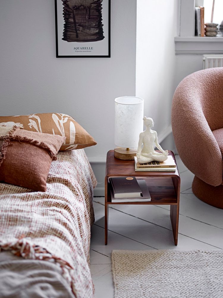 Coussins - Gin Coussin, Marron, Lin - BLOOMINGVILLE MULTIBRAND HOUSE
