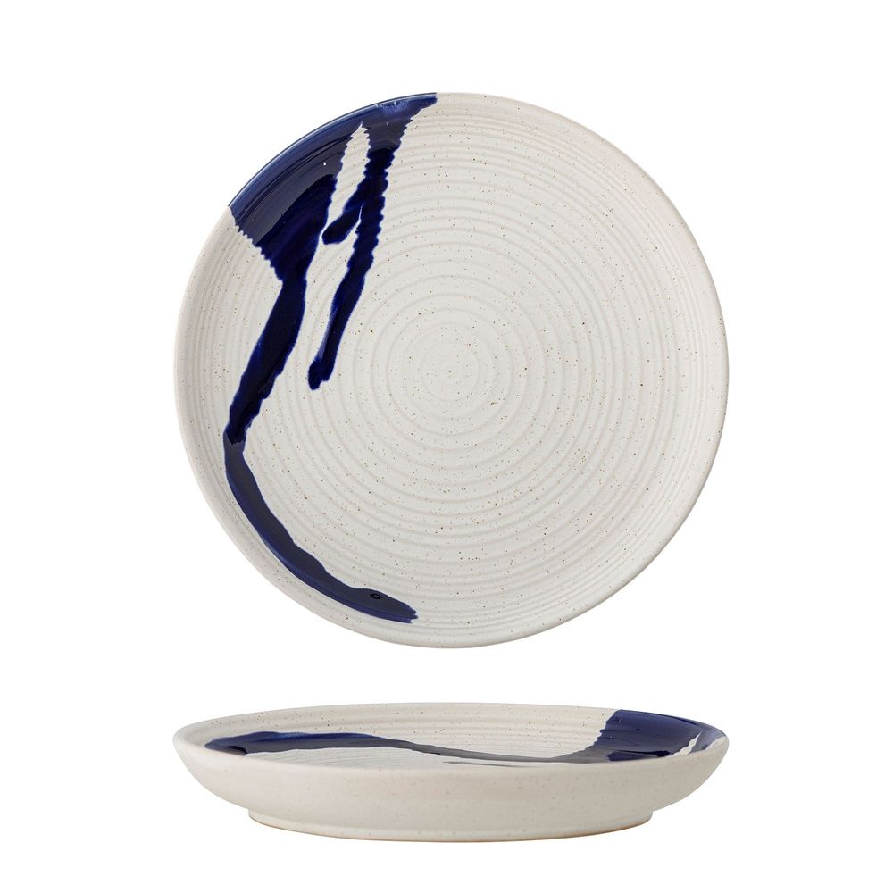 Everyday plates - Okayama Plate, Blue, Stoneware - BLOOMINGVILLE MULTIBRAND HOUSE