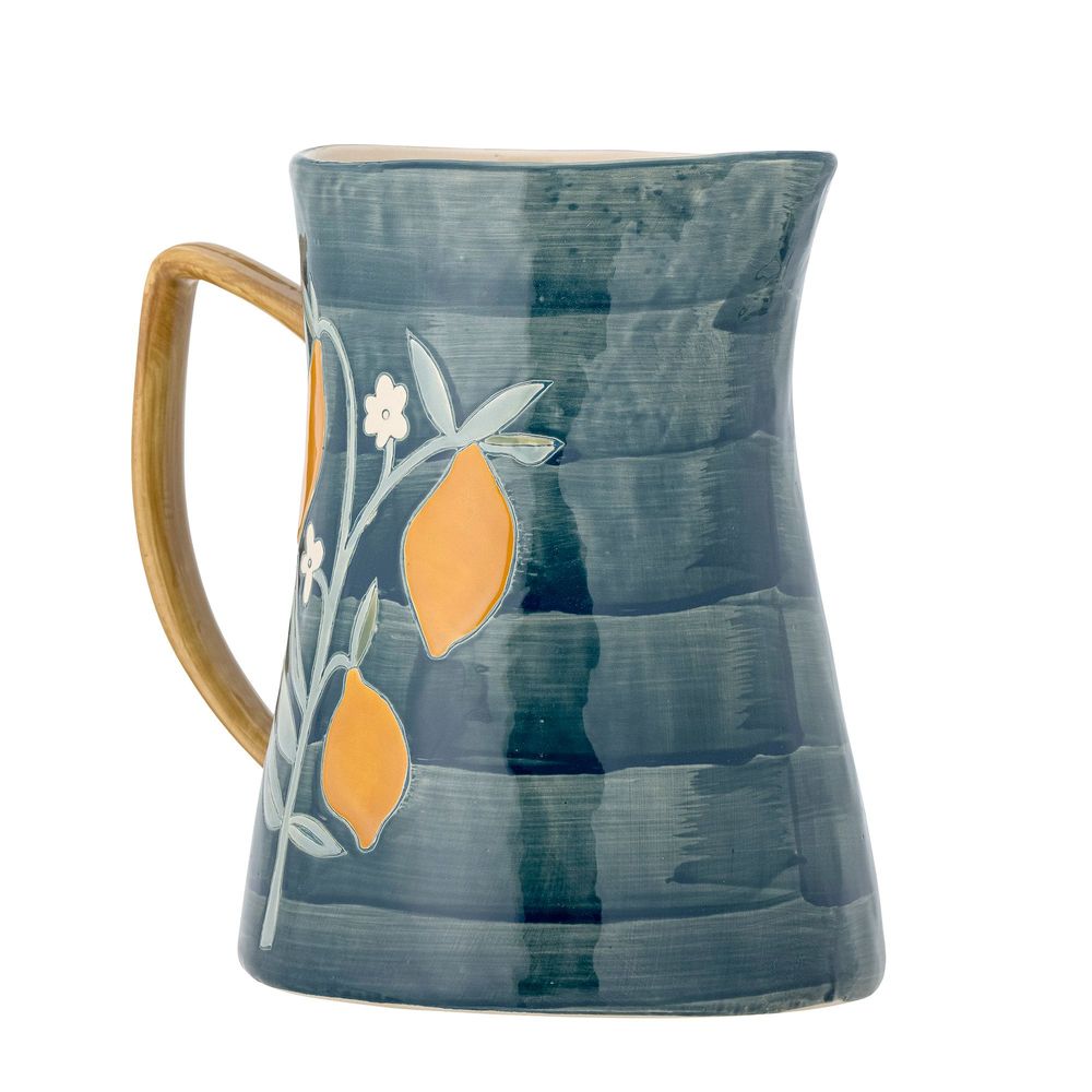 Carafes - Feriha Jug, Blue, Stoneware  - CREATIVE COLLECTION