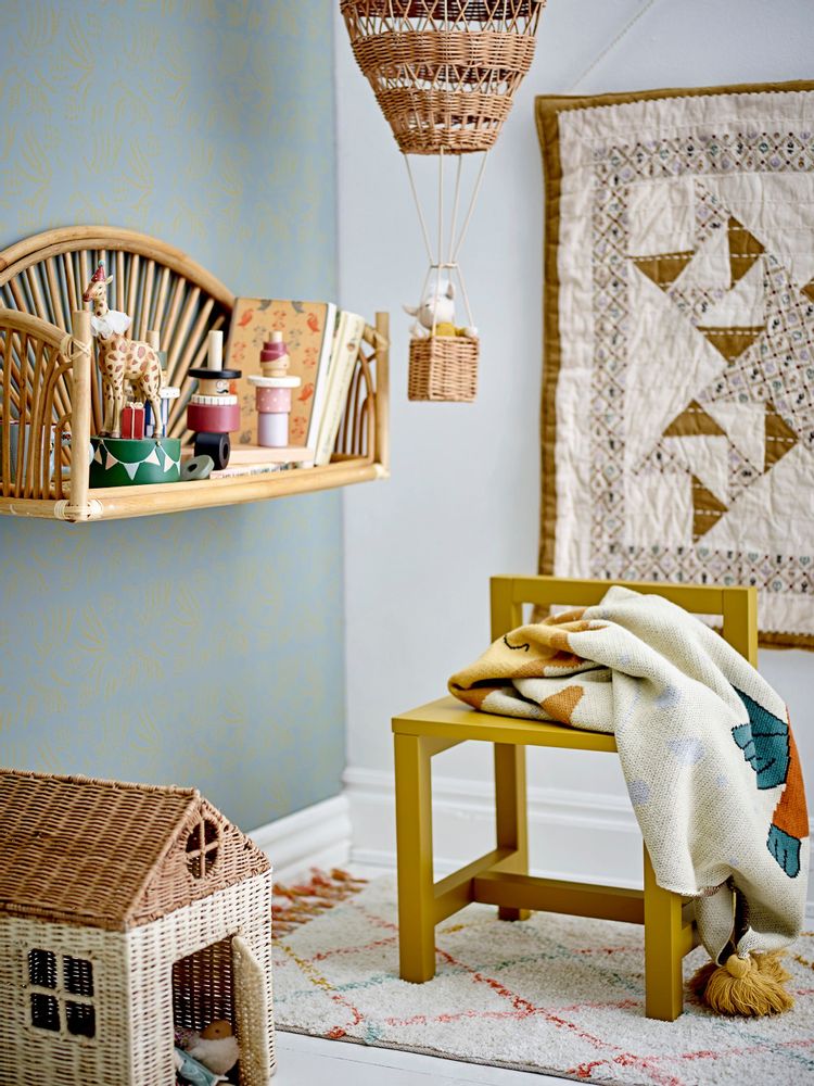 Objets de décoration - Huggi Mobile, Marron, Rotin - BLOOMINGVILLE MINI