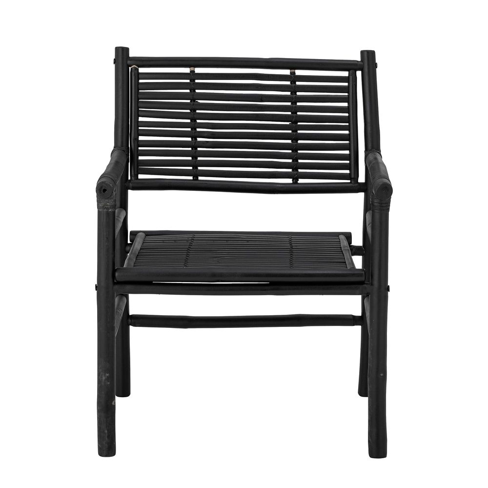 Lounge chairs - Coen Lounge Chair, Black, Bamboo - BLOOMINGVILLE MULTIBRAND HOUSE