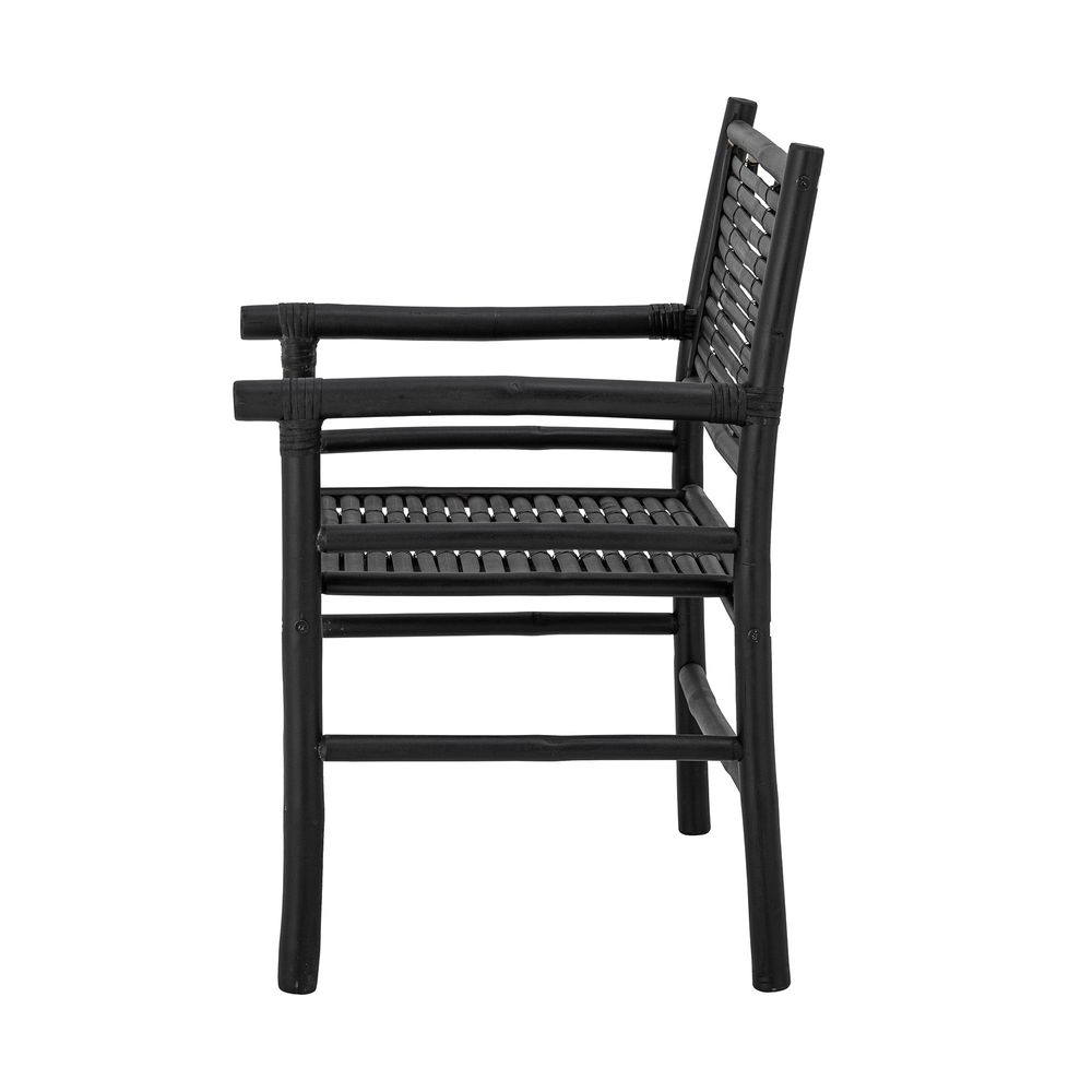 Lounge chairs - Coen Lounge Chair, Black, Bamboo - BLOOMINGVILLE MULTIBRAND HOUSE