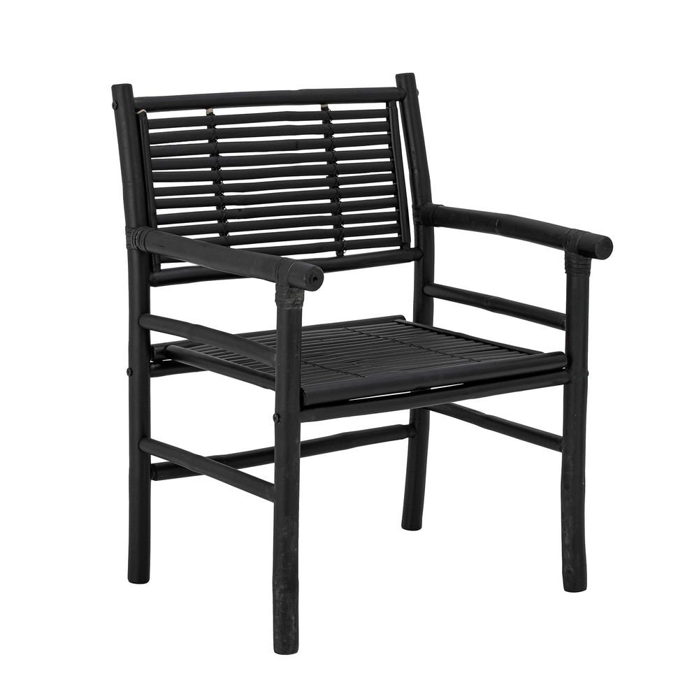 Lounge chairs - Coen Lounge Chair, Black, Bamboo - BLOOMINGVILLE MULTIBRAND HOUSE