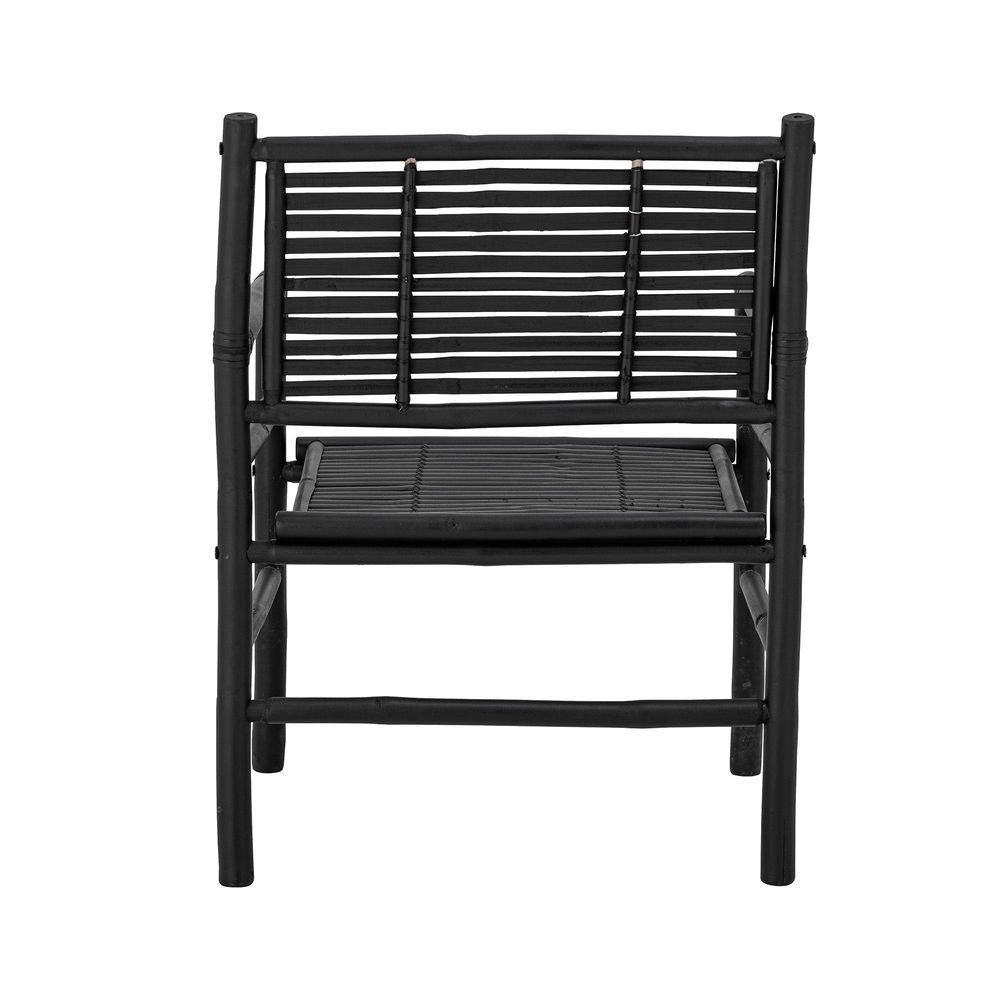 Lounge chairs - Coen Lounge Chair, Black, Bamboo - BLOOMINGVILLE MULTIBRAND HOUSE