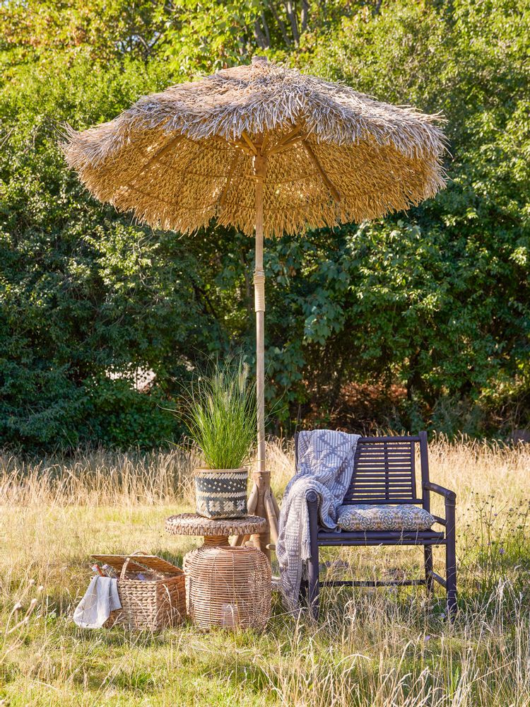 Lounge chairs - Coen Lounge Chair, Black, Bamboo - BLOOMINGVILLE MULTIBRAND HOUSE