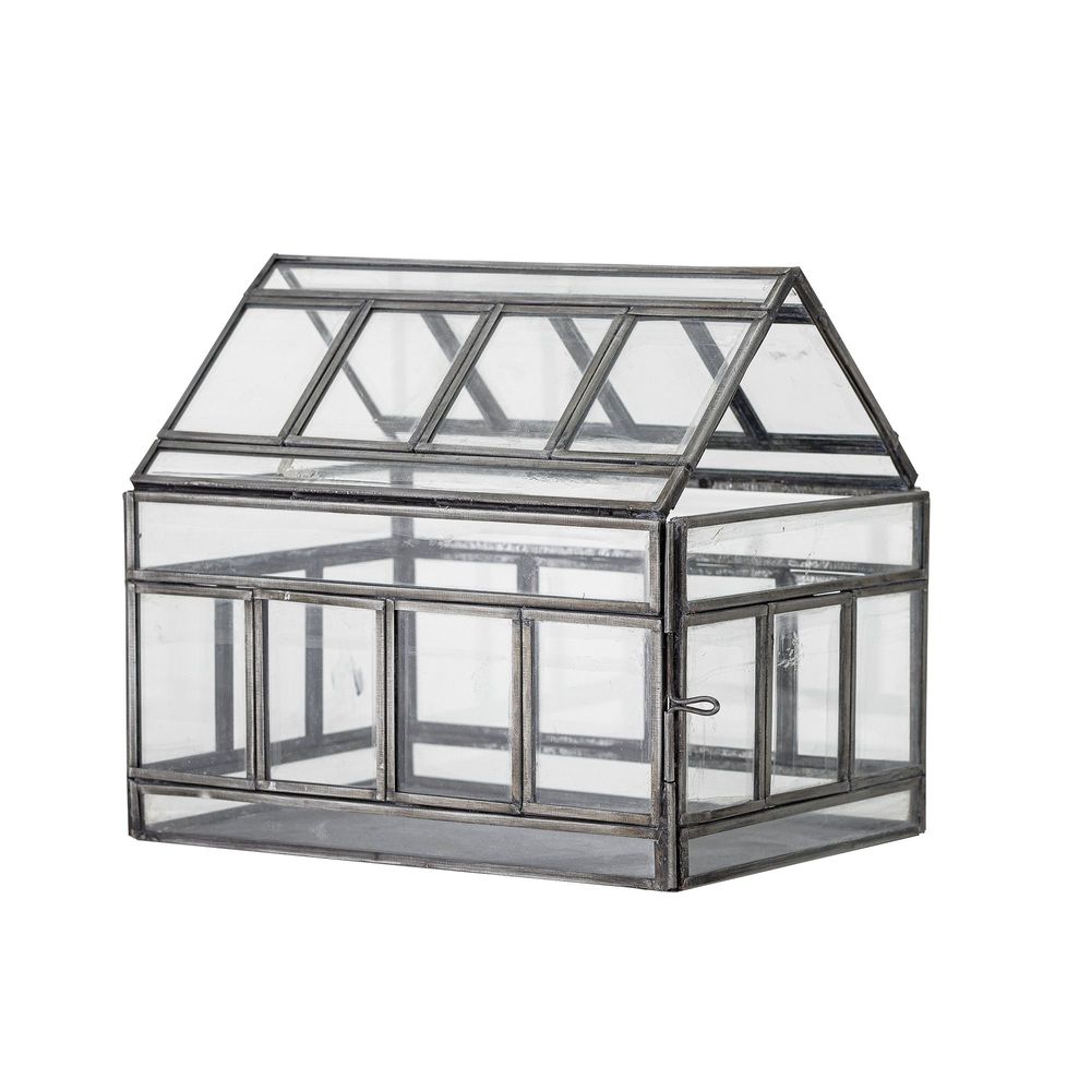 Storage boxes - Jerri Display box, Grey, Metal - CREATIVE COLLECTION
