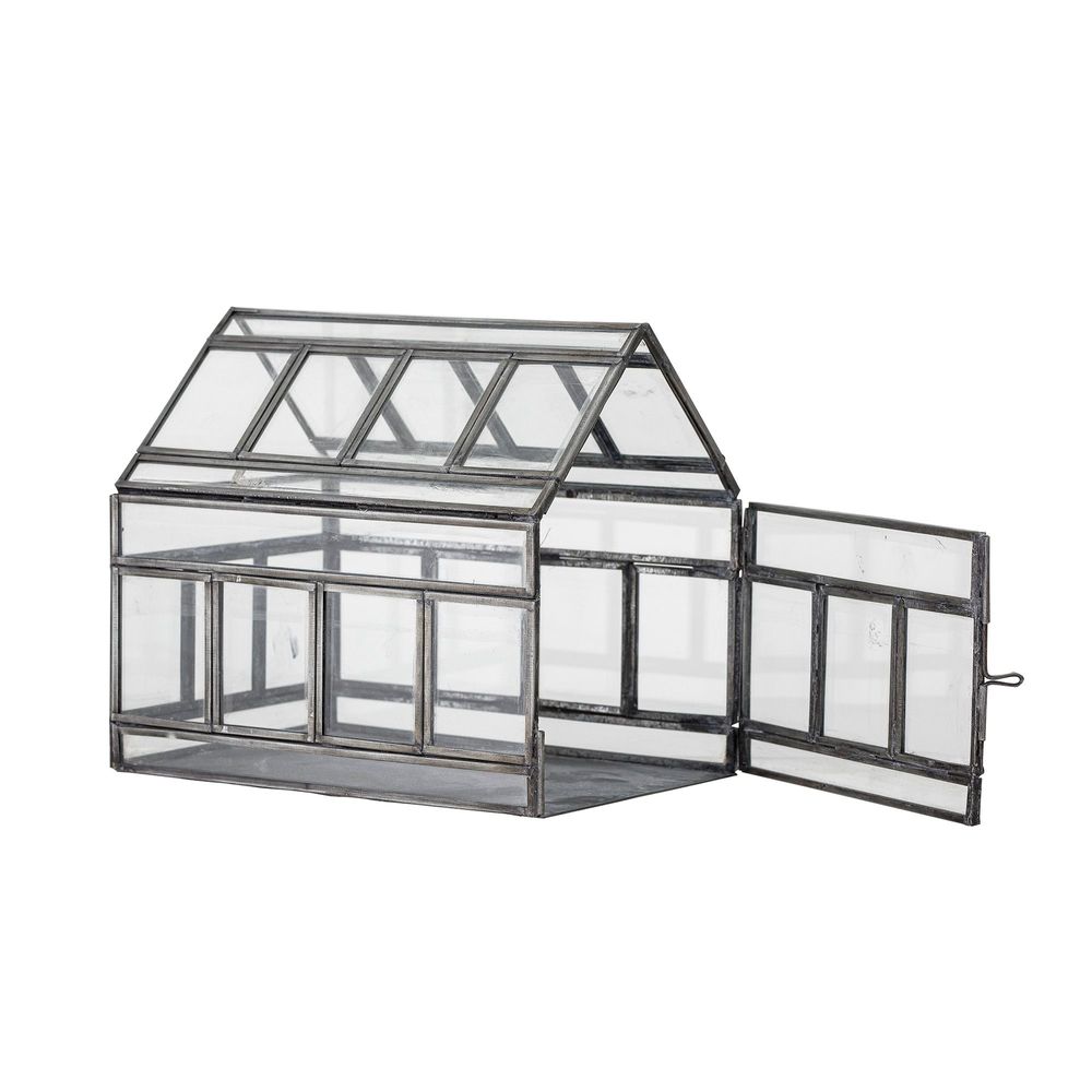 Storage boxes - Jerri Display box, Grey, Metal - CREATIVE COLLECTION