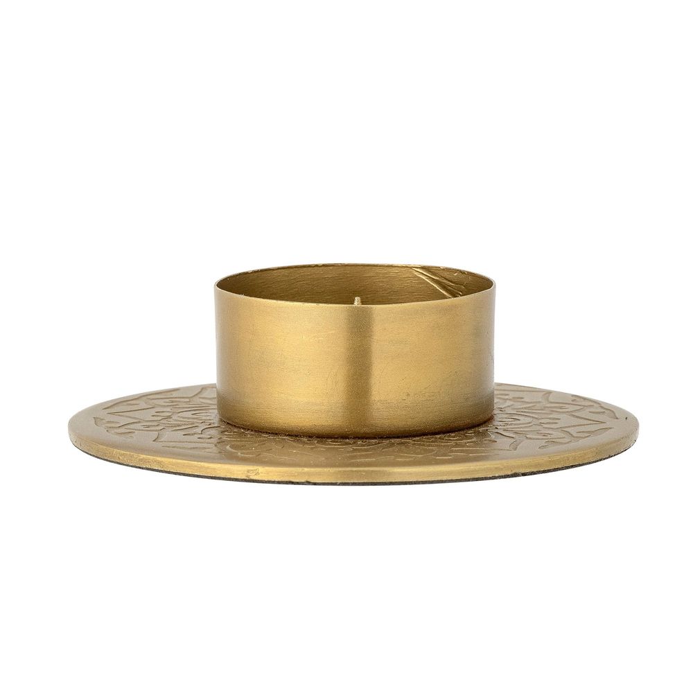 Candlesticks and candle holders - Mariella Candle Holder, Gold, Metal - BLOOMINGVILLE MULTIBRAND HOUSE