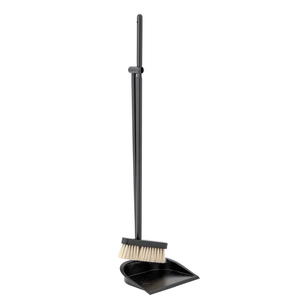 Brosserie - Cleaning Pelle et balai, Noir, Hêtre Set of 2 - BLOOMINGVILLE MULTIBRAND HOUSE