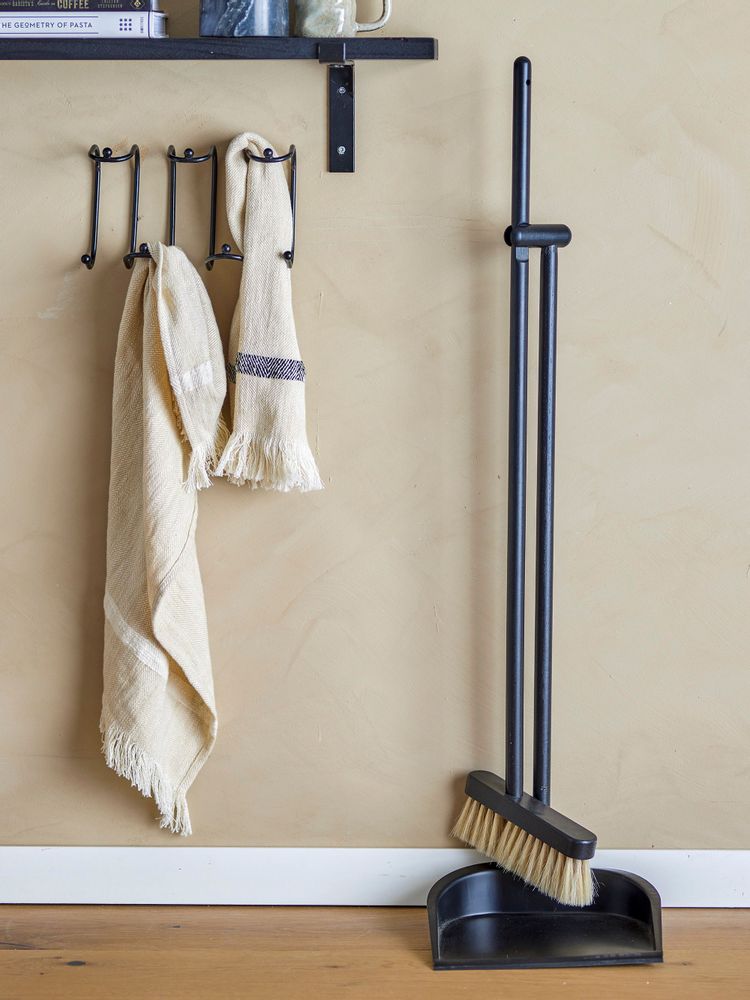 Brosserie - Cleaning Pelle et balai, Noir, Hêtre Set of 2 - BLOOMINGVILLE MULTIBRAND HOUSE
