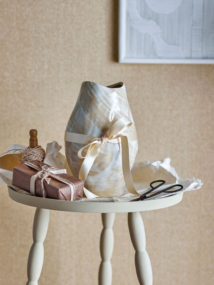 Vases - Obsa Vase, Nature, Grès - BLOOMINGVILLE MULTIBRAND HOUSE