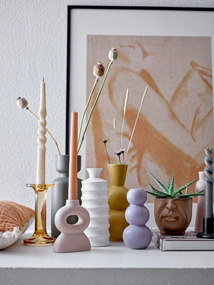 Flower pots - Hilig Flowerpot, Brown, Stoneware  - BLOOMINGVILLE MULTIBRAND HOUSE