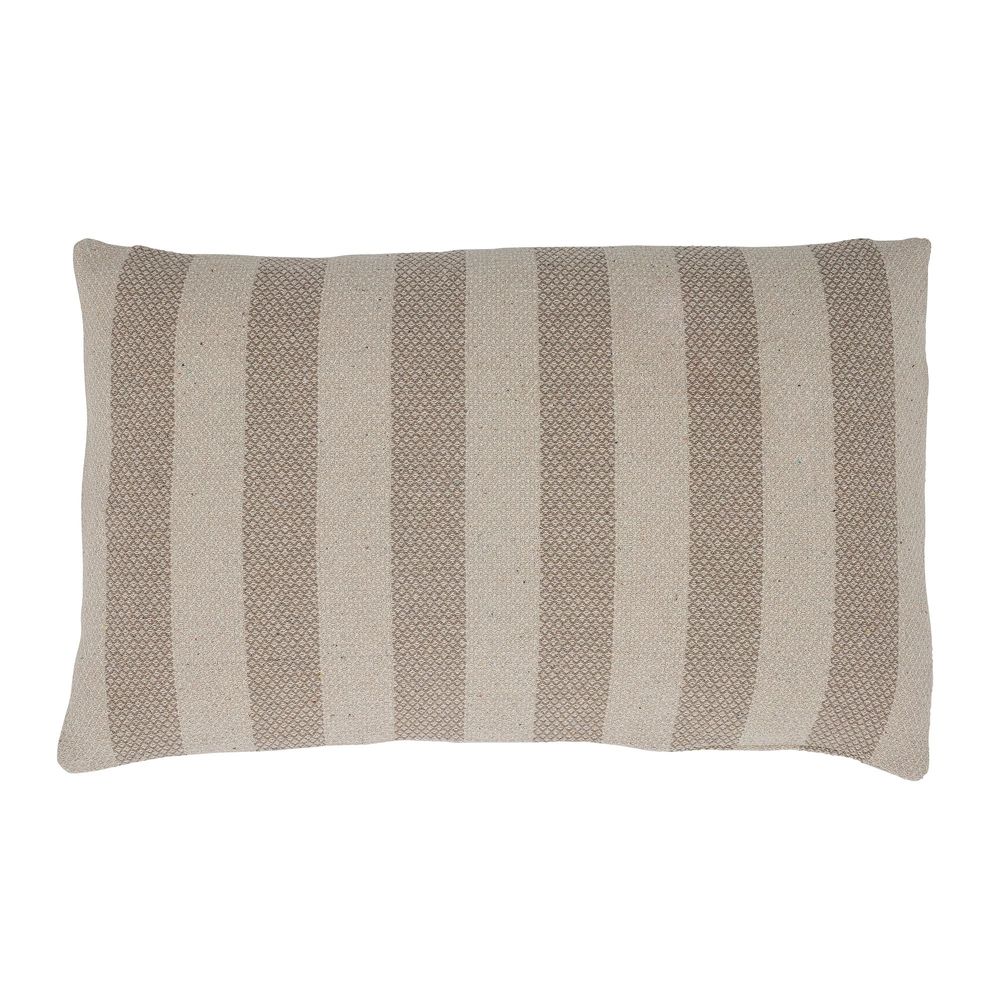 Coussins - Eden Coussin, Marron, Coton recyclé - BLOOMINGVILLE MULTIBRAND HOUSE