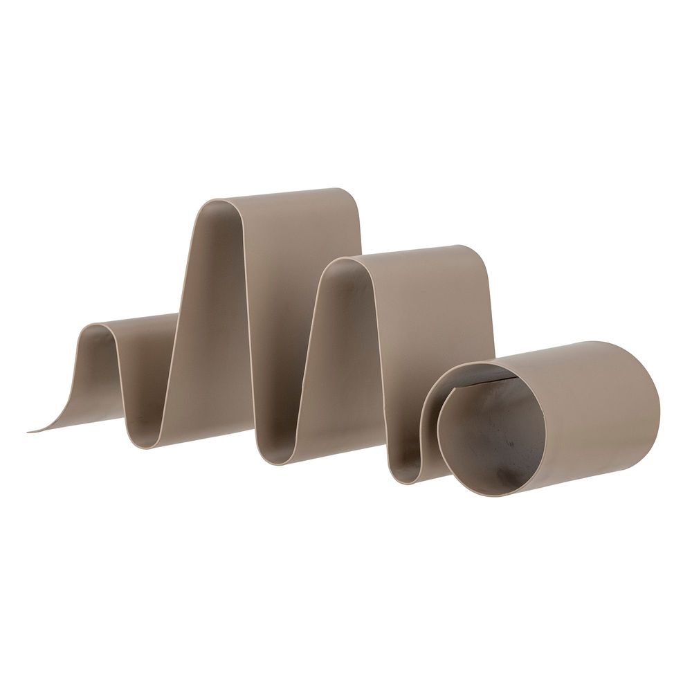 Storage boxes - Cana Magazine Holder, Nature, Metal - BLOOMINGVILLE MULTIBRAND HOUSE