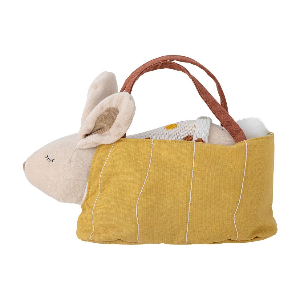 Jouets enfants - Villja Jouet en peluche, Blanc, Coton Set of 2 - BLOOMINGVILLE MINI