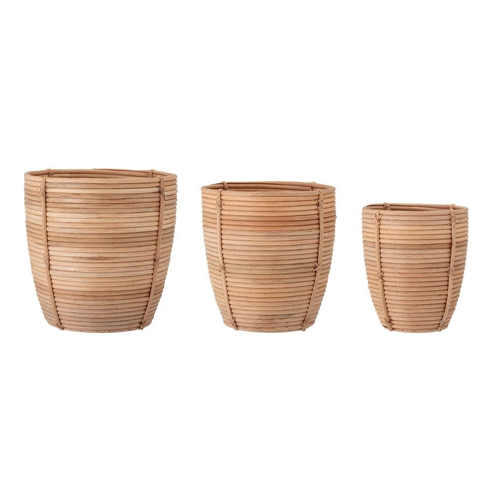 Paniers - Karly Panier, Nature, Rotin Set of 3 - CREATIVE COLLECTION