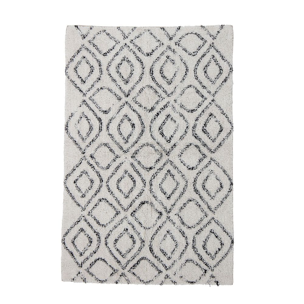 Rugs - Katie Rug, White, Cotton - BLOOMINGVILLE MULTIBRAND HOUSE