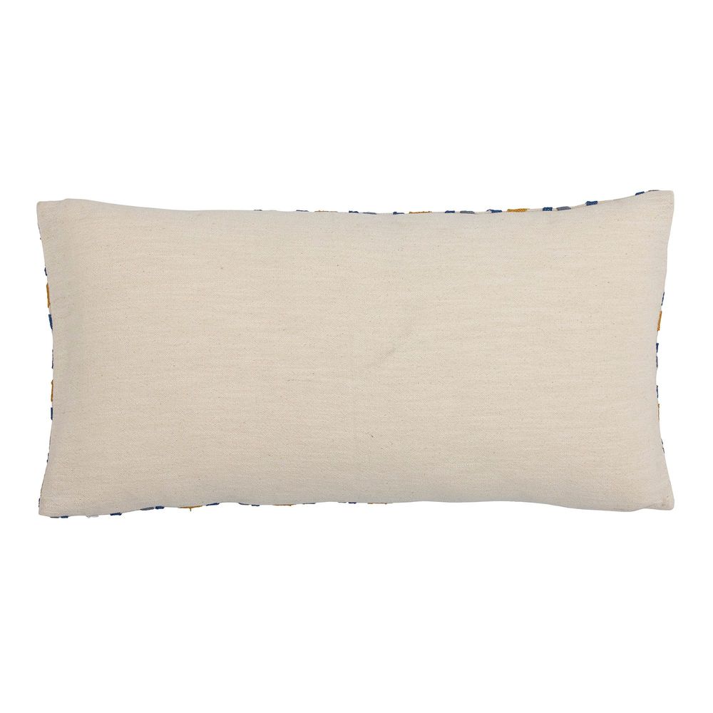 Cushions - Calia Cushion, Blue, Cotton - CREATIVE COLLECTION