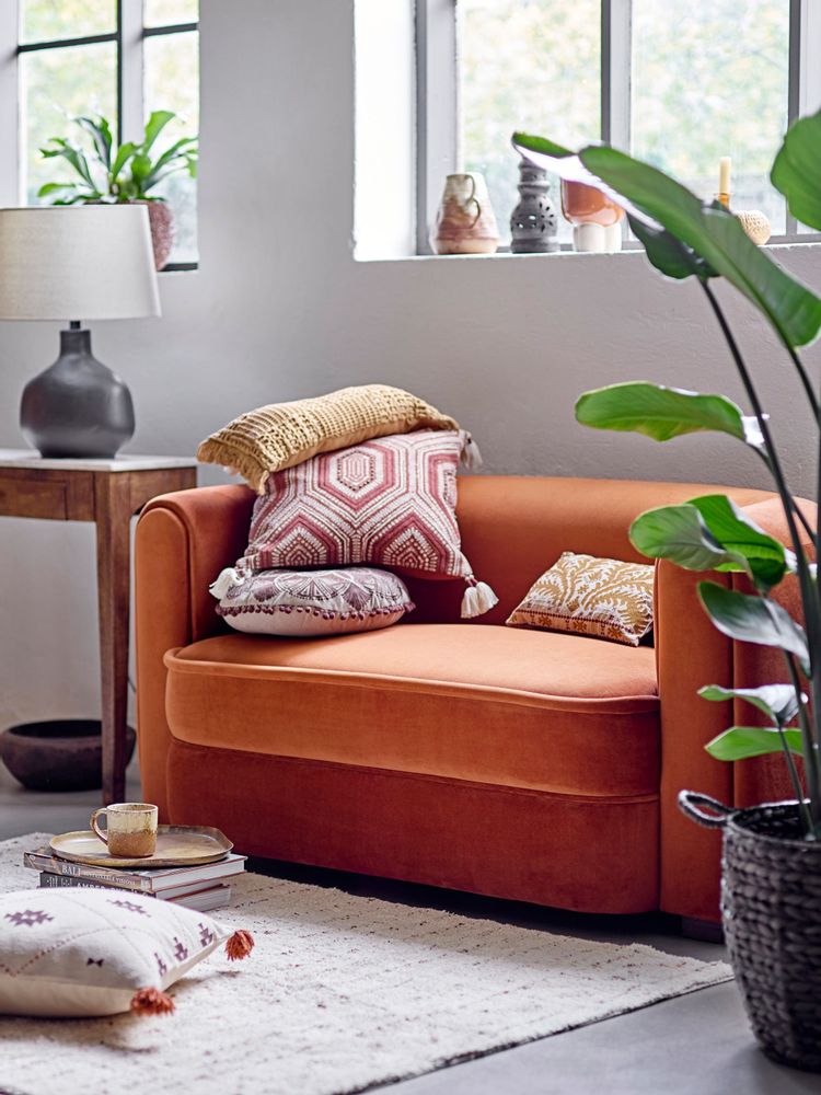 Cushions - Ameli Cushion, Nature, Cotton - CREATIVE COLLECTION
