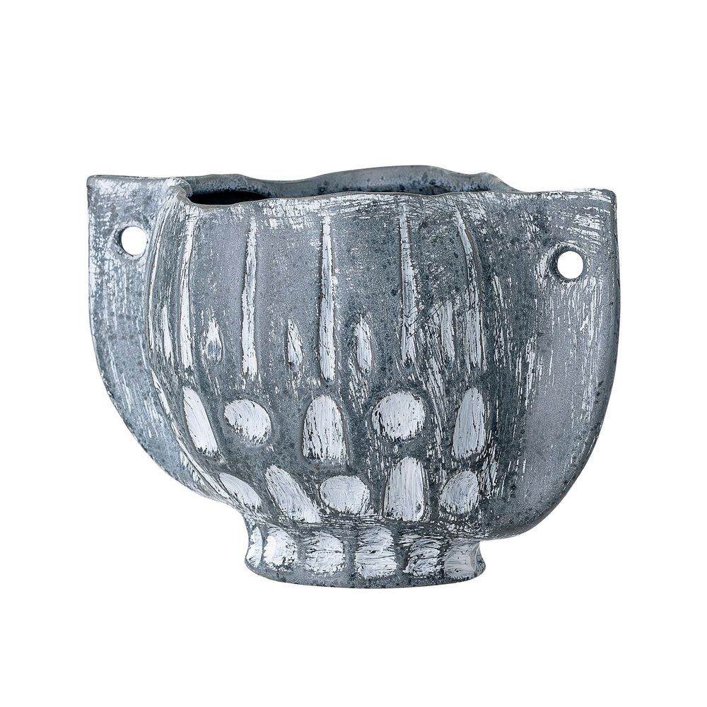 Pots de fleurs - Oney Pot de fleurs, Blue, Grès - BLOOMINGVILLE MULTIBRAND HOUSE