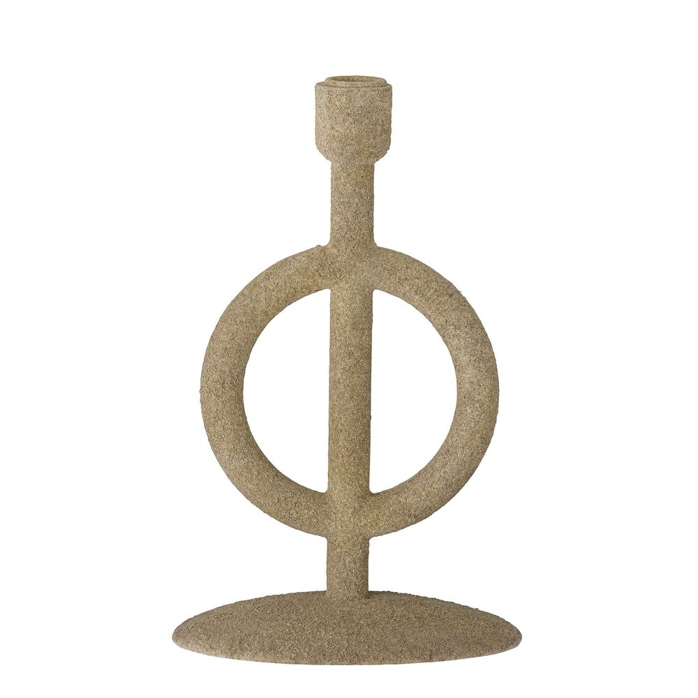 Candlesticks and candle holders - Flikka Candle Holder, Nature, Polyresin - BLOOMINGVILLE MULTIBRAND HOUSE