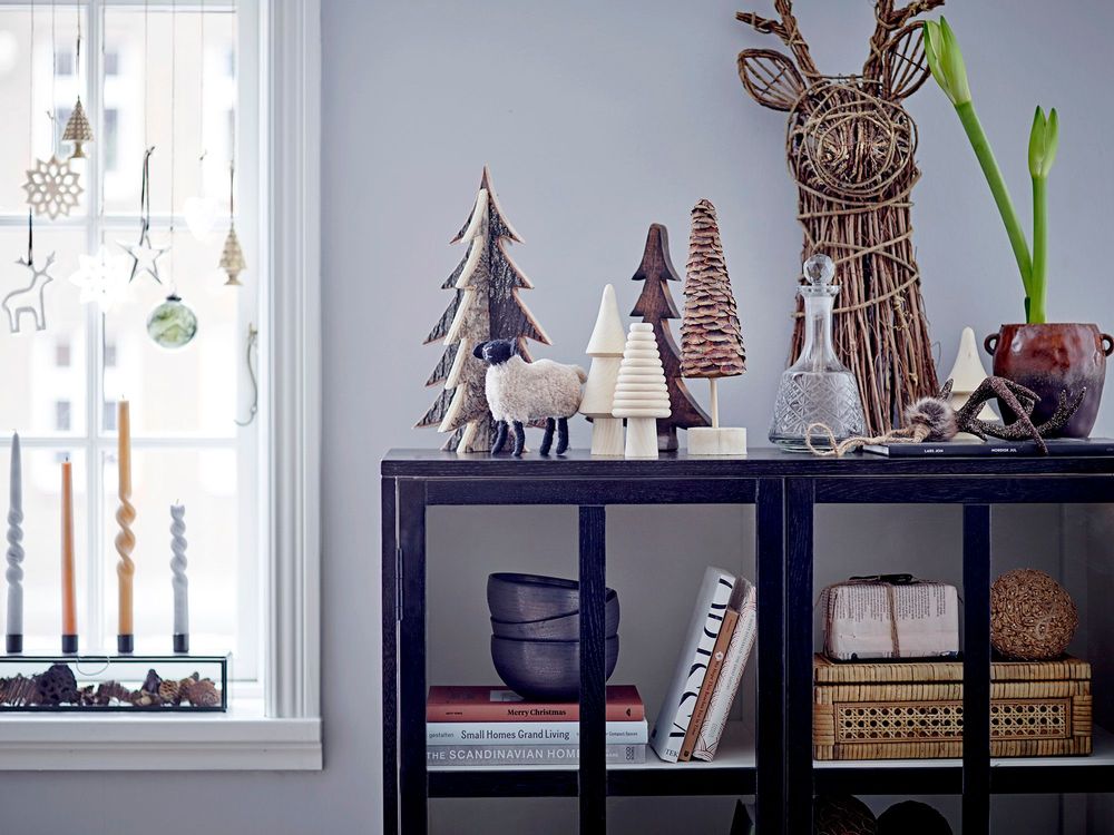 Decorative objects - Rias Deco Tree, Nature, Ash Set of 6 - BLOOMINGVILLE MULTIBRAND HOUSE