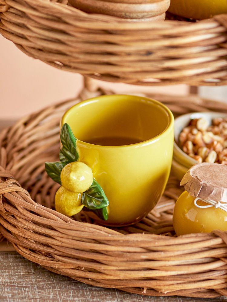 Tasses et mugs - Limone Tasse, Jaune, Grès  - CREATIVE COLLECTION