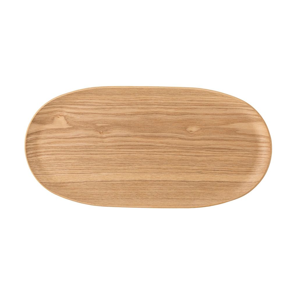 Trays - Leyton Tray, Nature, Oak - BLOOMINGVILLE MULTIBRAND HOUSE